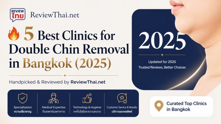 5 Best Clinics for Double Chin Removal in Bangkok (2025)